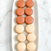 Espresso and chocolate macarons Espresso and chocolate macarons