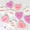 Conversation Heart Cookies