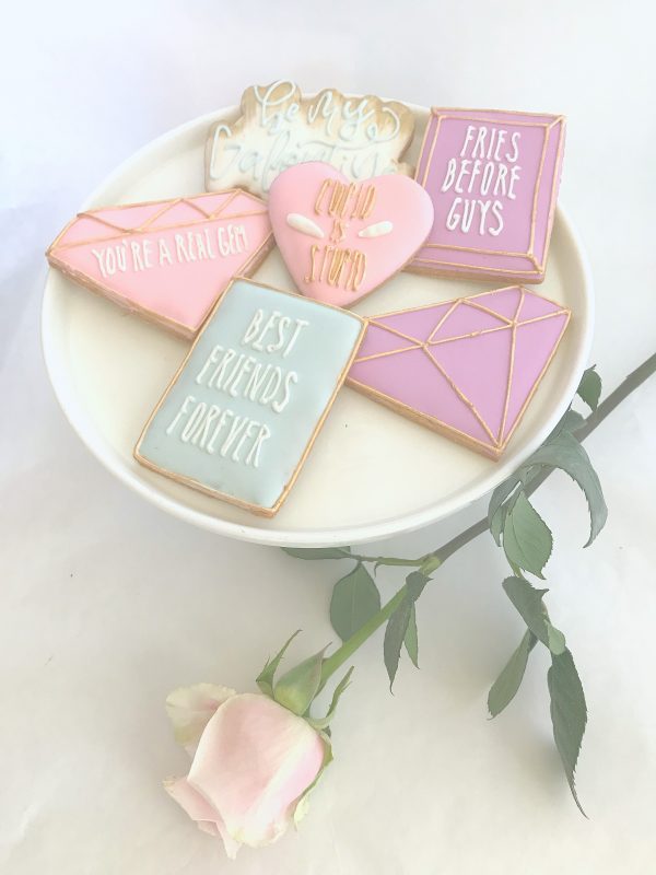 galentines day cookies