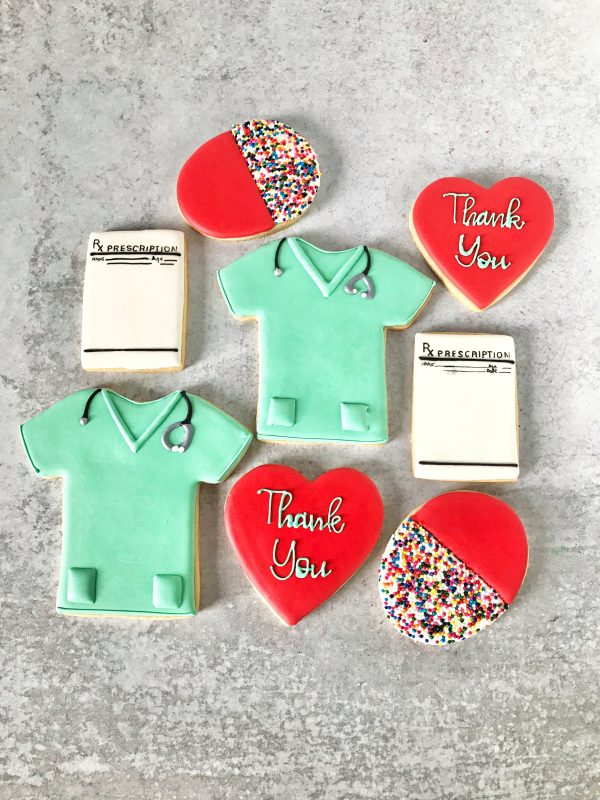 Thank you doctor cookies