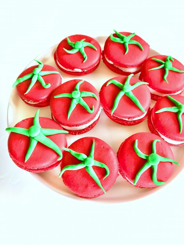 Tomato Macarons