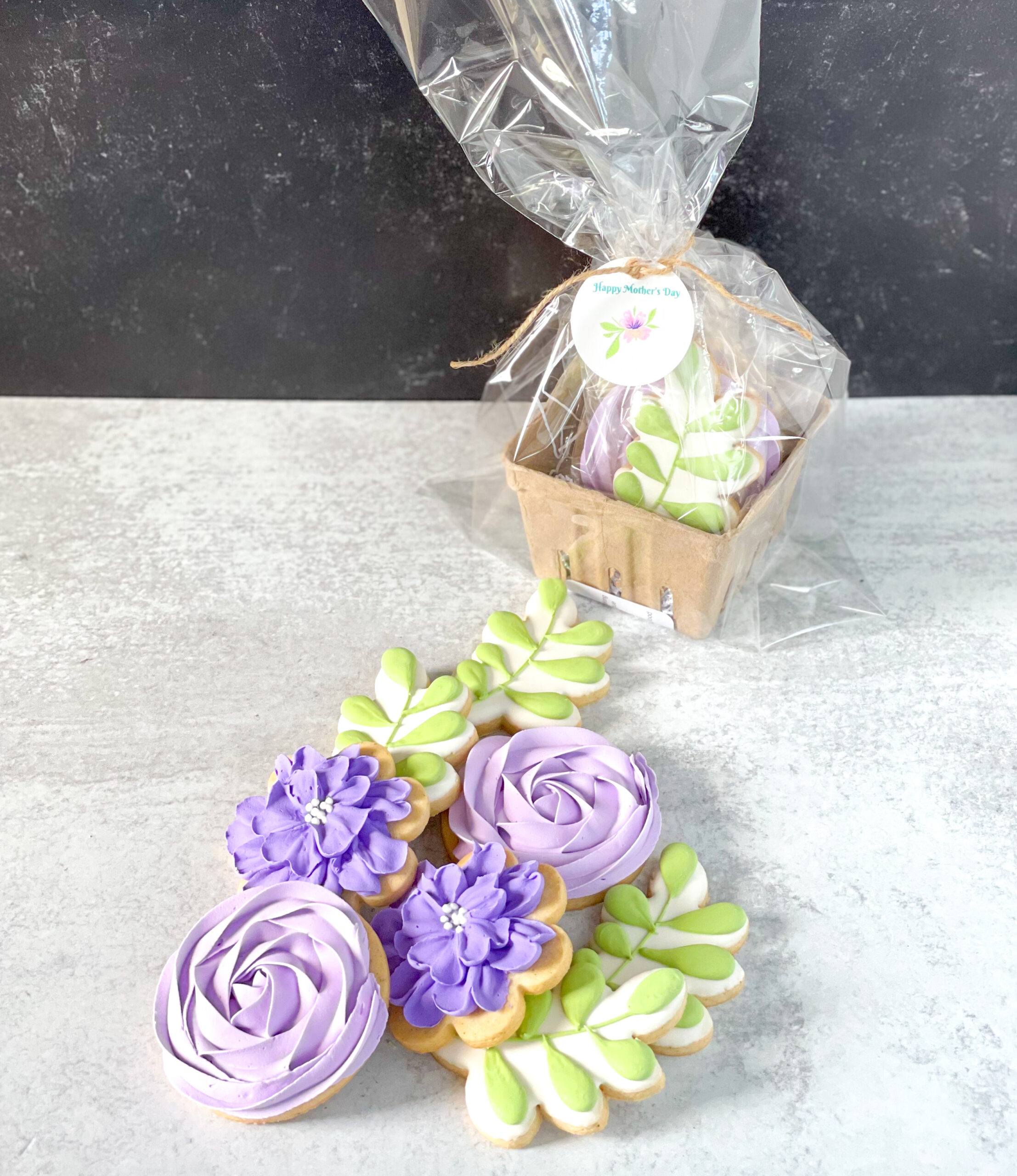 basket of flowers