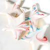 red, white and blue stars