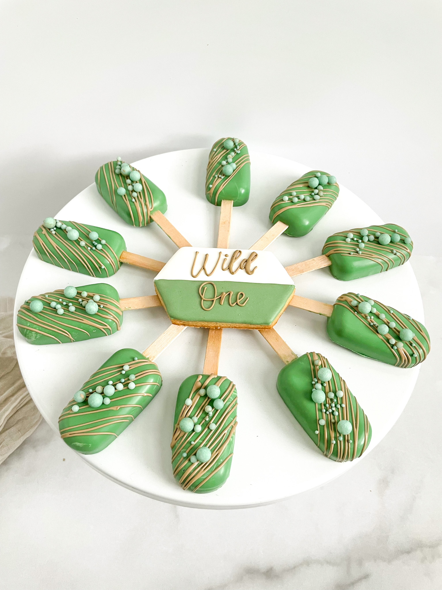 wild one safari cakesicles