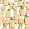 nude and sage green baby shower cookies nude and sage green baby shower cookies