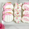 White pumpkins with bow