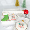 Santa cookie gift set Santa cookie gift set