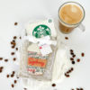 Starbucks card and Valentine’s day print coffee cup