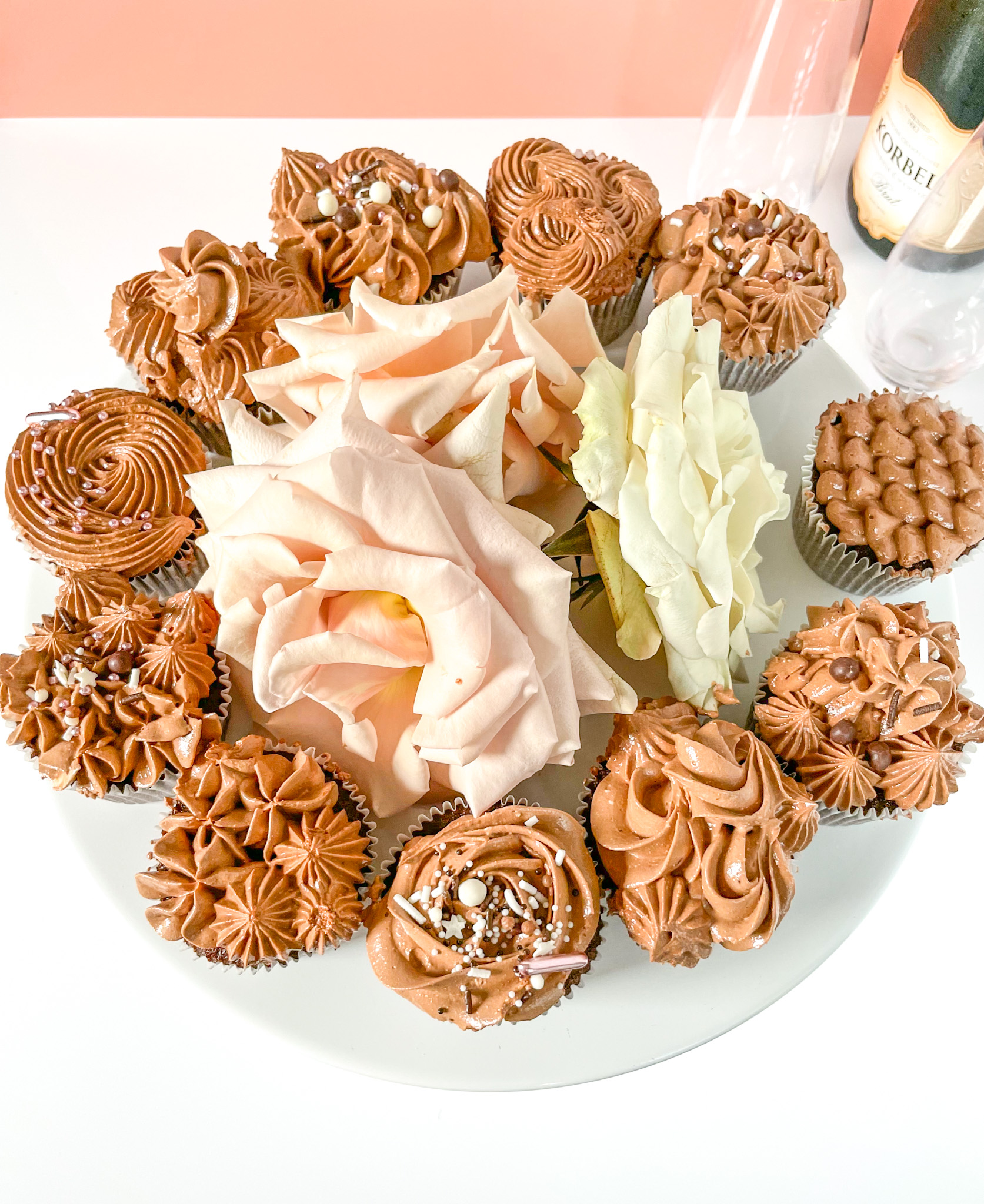 chocolate buttercream cupcakes