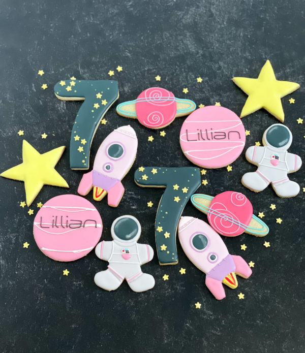 Astronaut outer space cookies Astronaut outer space cookies
