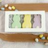 boxed Set of 3 bunny cookies