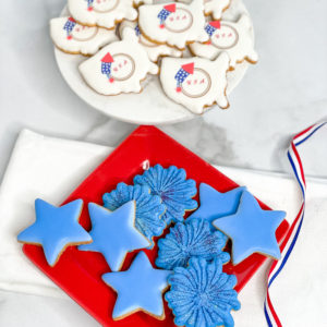 Mini Fourth of July Sugar Cookies