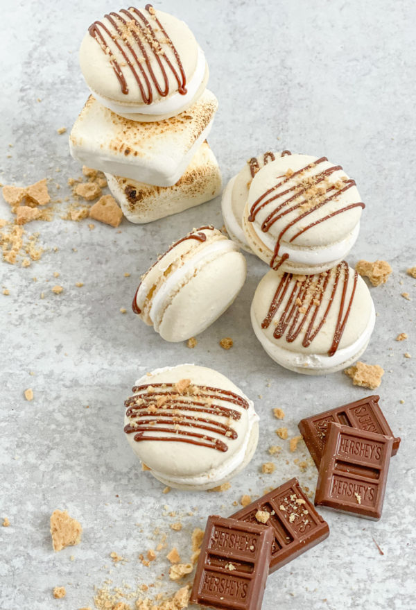 s’mores macarons