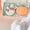boxed short and pumpkin