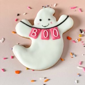 Not So Scary Ghost Cookie