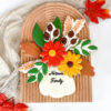 White pumpkin thanksgiving bouquet