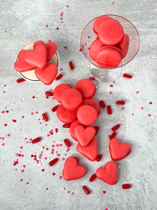 red macarons