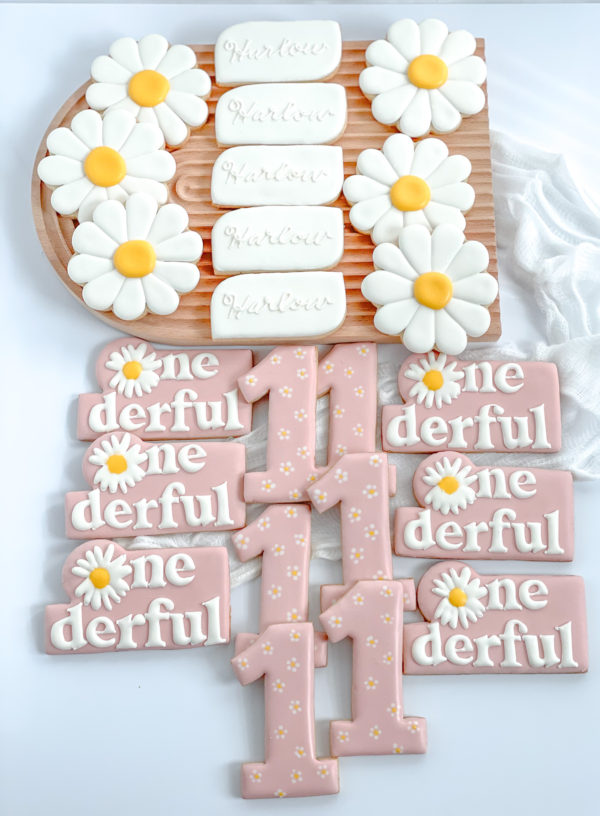 Onederful birthday cookies Onederful birthday cookies