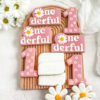 Onderful daisy first birthday cookies Onderful daisy first birthday cookies