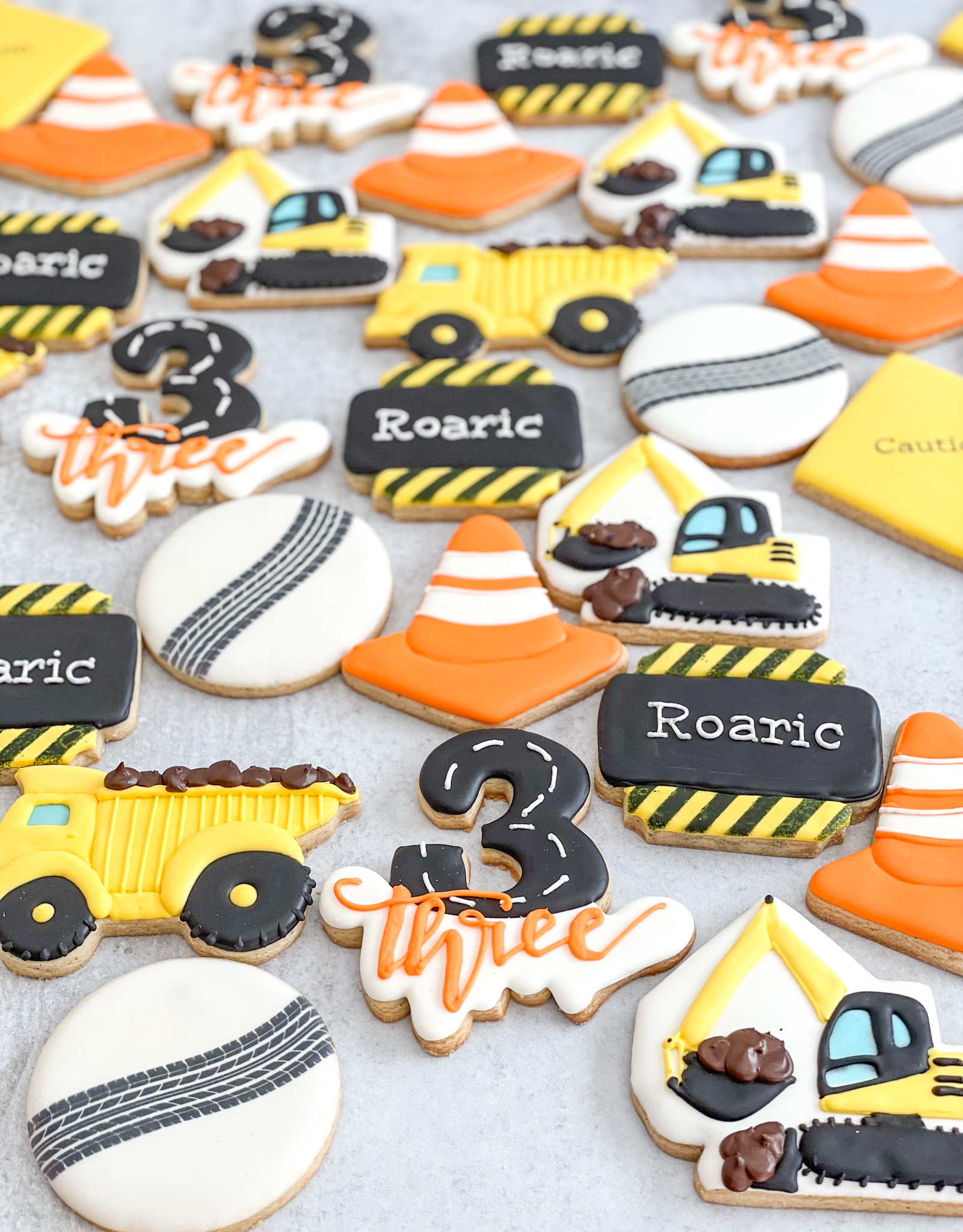 3rd birthday personalized cookies