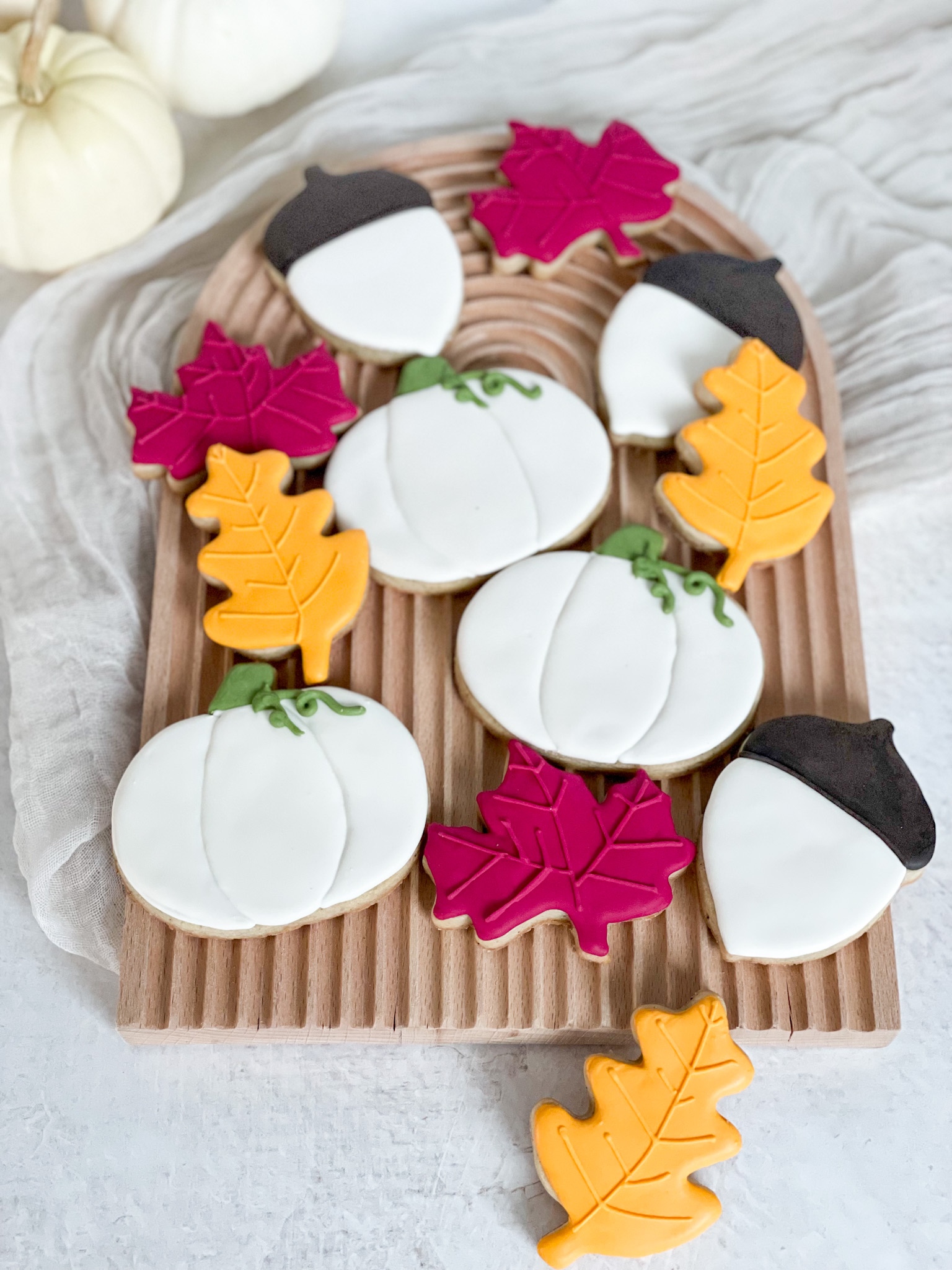 Fall cookie board