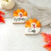 Turkey Personalized  Place Cookie