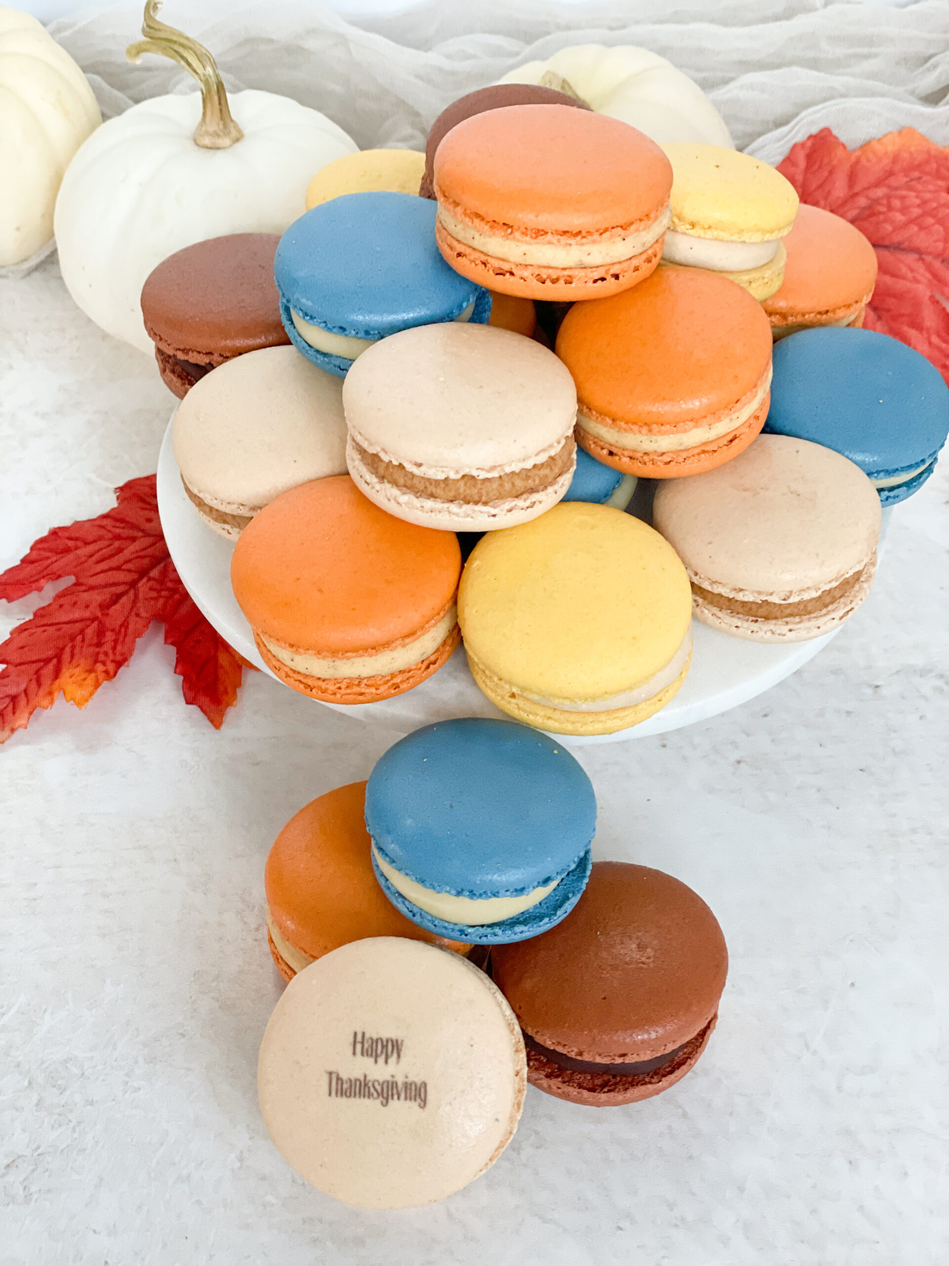 Thanksgiving macarons