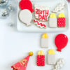 Birthday Candle cookies Birthday Candle cookies