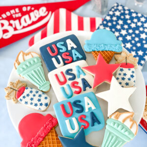 Fourth of July Sugar Cookies