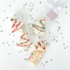 Chocolate covered rice krispy treat Christmas tree