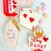 Vintage hotel signs and key, playing cards Vintage hotel signs and key, playing cards