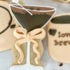Espresso Martini with bow