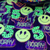 neon birthday cookies neon birthday cookies