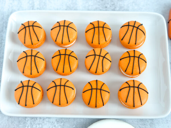 basketball macarons