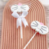 bunny nose cookie on a stick