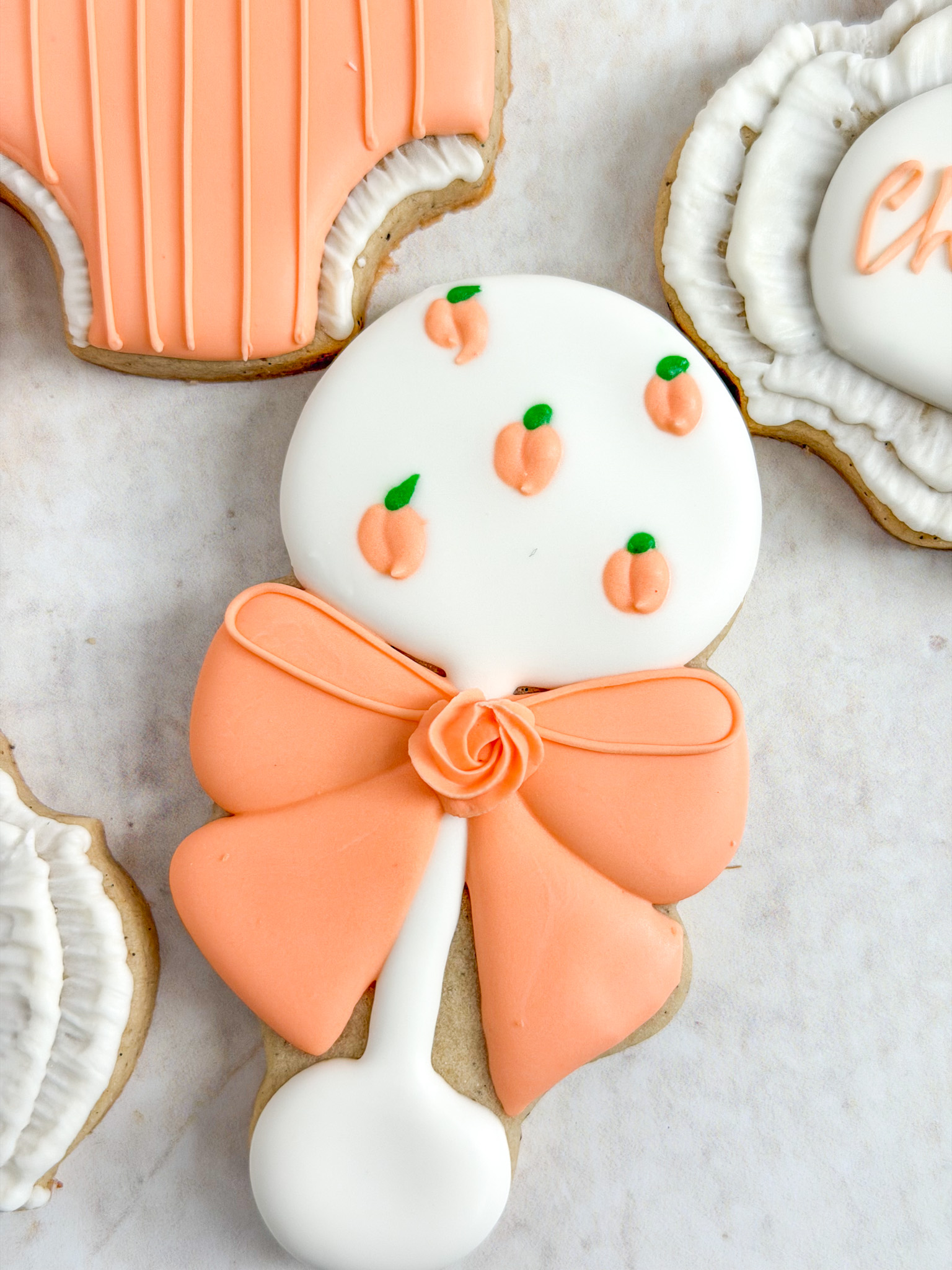 Peach rattle