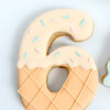 ice cream number cookie