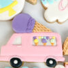 Pink ice cream truck Pink ice cream truck