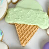 ice cream cone cookie ice cream cone cookie