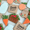 peaches, strawberries, carrots, mobile, mason jar cookies peaches, strawberries, carrots, mobile, mason jar cookies