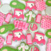 Par-tee golf monogram birthday cookies Par-tee golf monogram birthday cookies