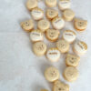 Winnie the Pooh themed macarons Handcrafted Winnie-the-Pooh inspired French macarons with honey drip details