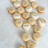 Pooh bear, hunny, and bee macarons Pooh bear, hunny, and bee macarons