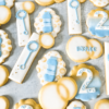 light blue bubble party cookies light blue bubble party cookies