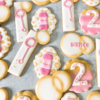 pink bubble party cookies pink bubble party cookies