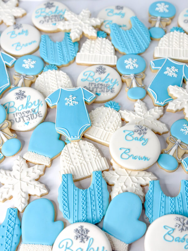 Personalized Baby It’s Cold Outside Cookies Personalized Baby It’s Cold Outside Cookies